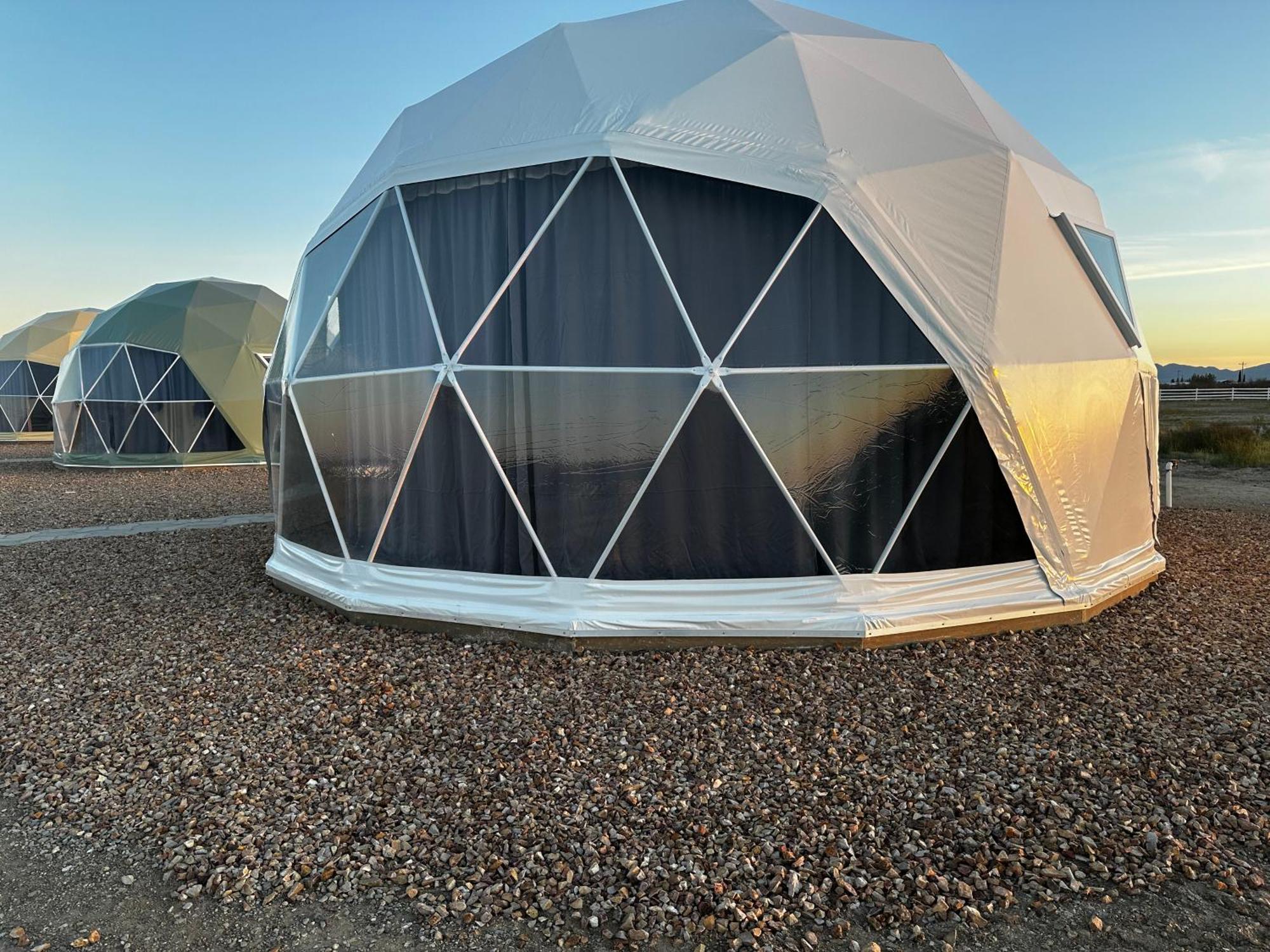 Nude Glamping Dome Vila Willcox Exterior foto