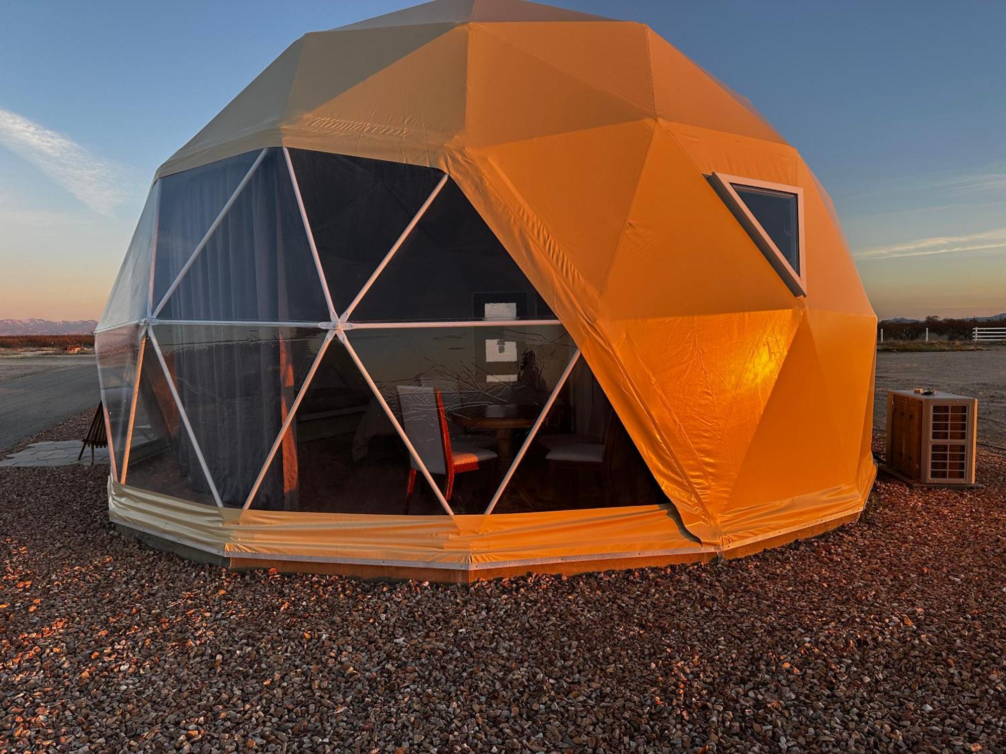 Nude Glamping Dome Vila Willcox Exterior foto